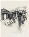 ROBERT DELAUNAY Three lithographs of Paris.
